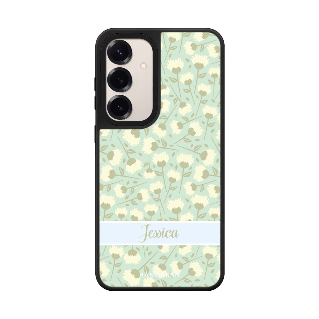Custom name Cosy Samsung Galaxy mirror case front view