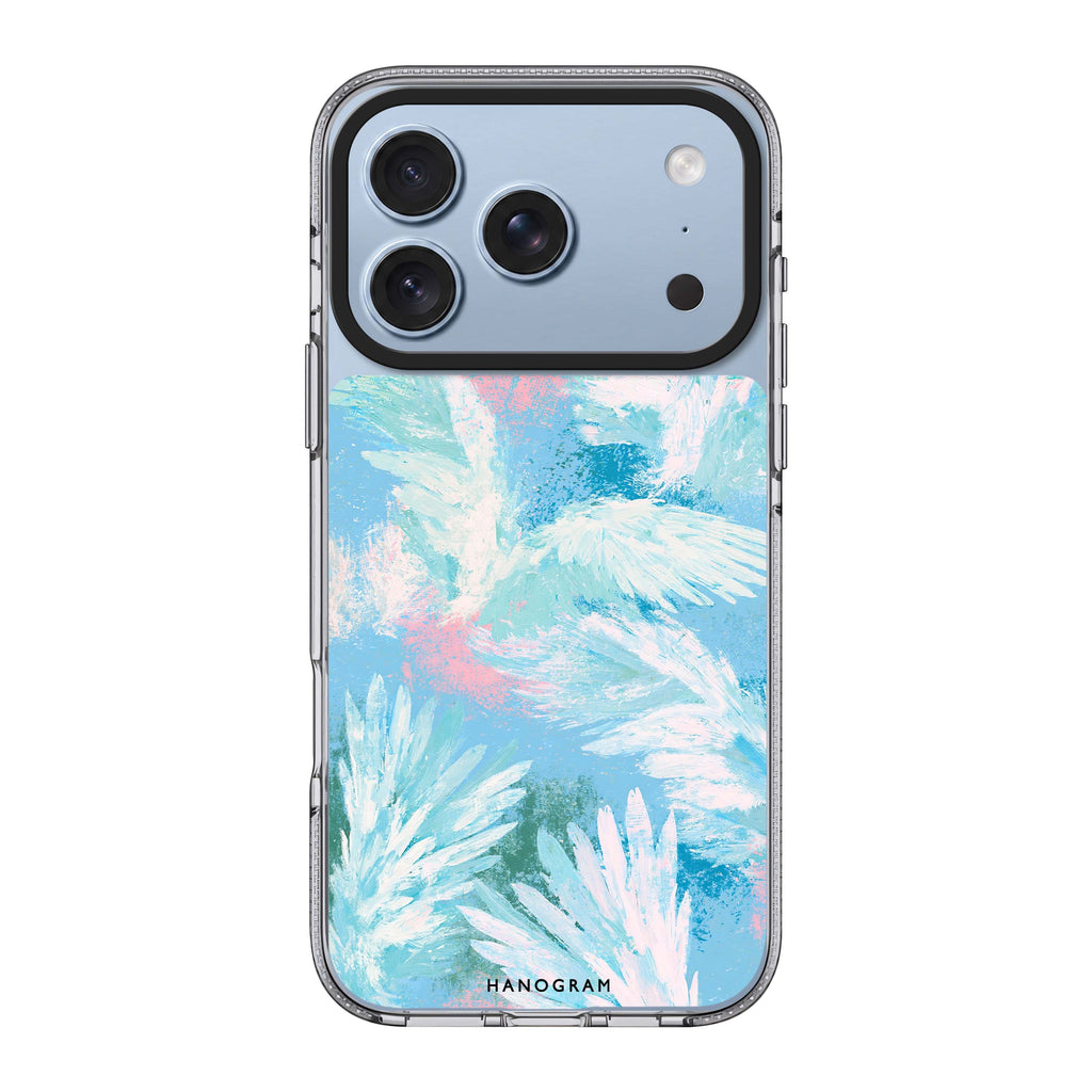 Opal Wing Reverie iPhone 18 Pro Max Ultra Clear Case - Image 1