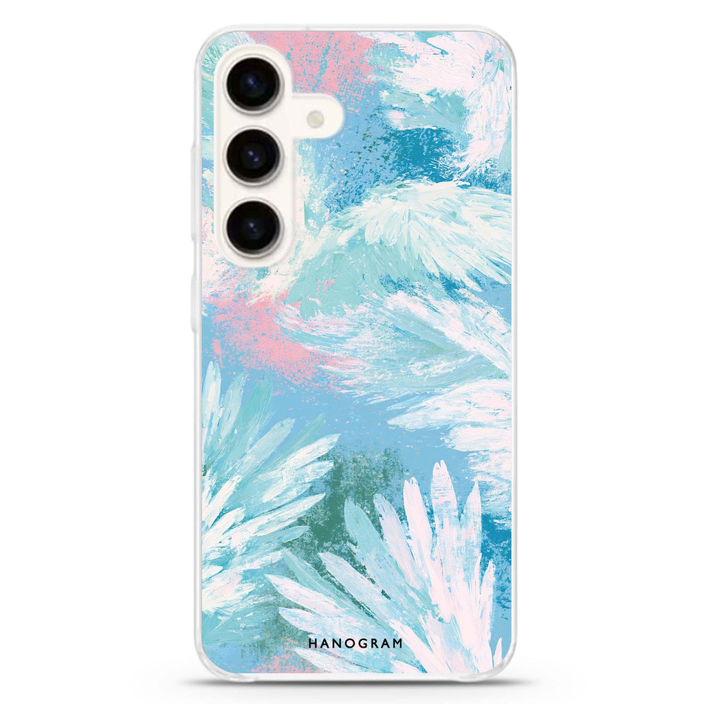 Opal Wing Reverie Samsung Galaxy Ultra Clear Case — front view