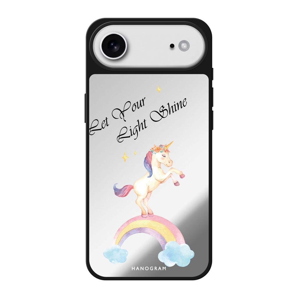 Rainbow Unicorn 鏡面手機殼