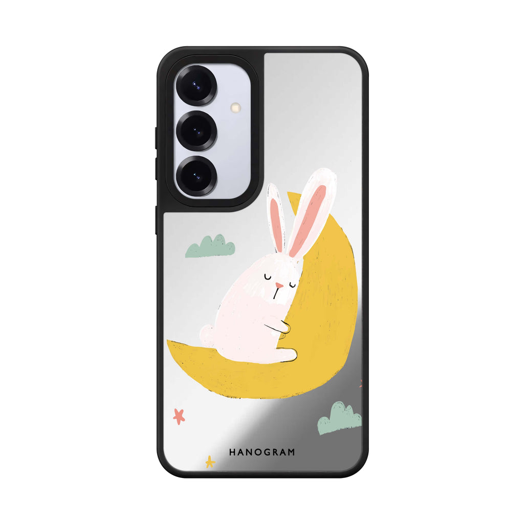 Moon Bunny Mirror Case