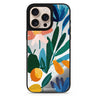 Bloom & Citrus floral design iPhone 16/15/14 Pro Max & Pro mirror case