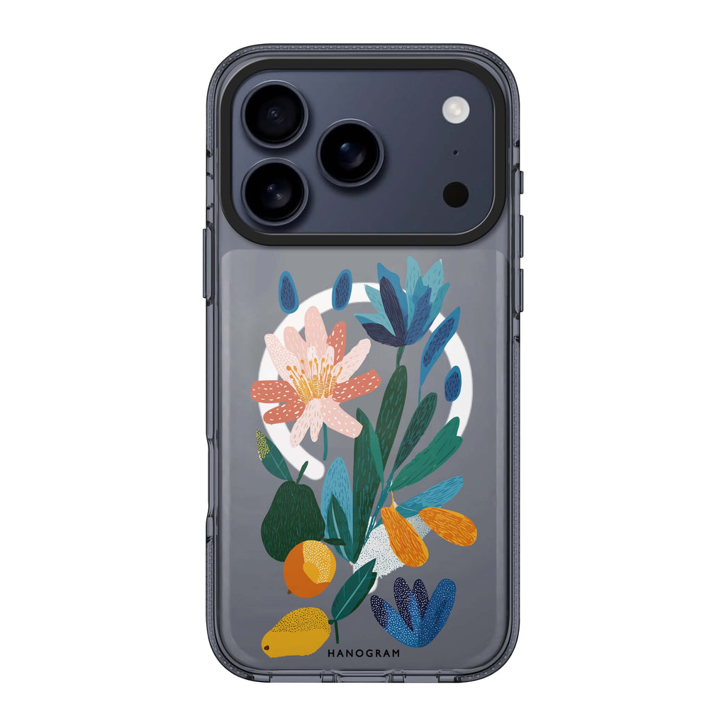 Bloom & Citrus flower floral spring iPhone 17 Pro Max ultra clear case