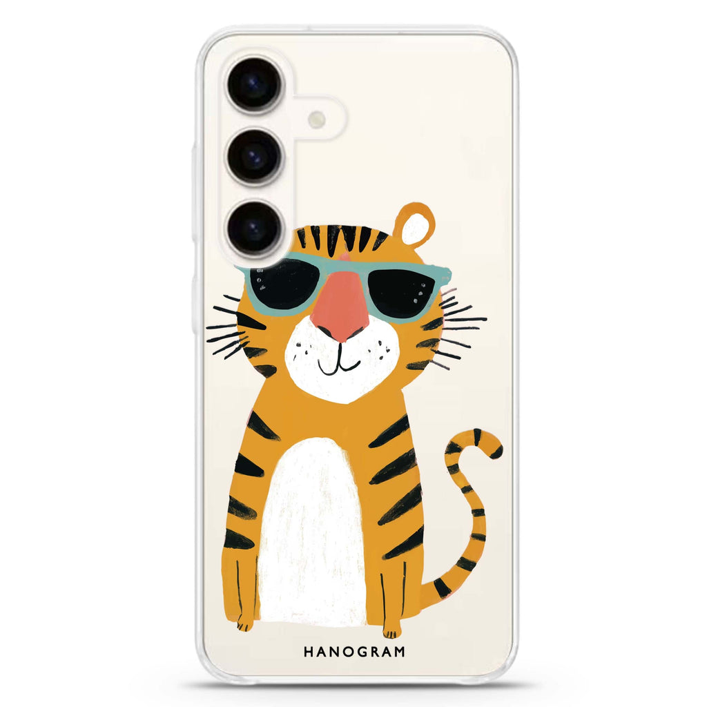 Cool Tiger Samsung Galaxy Ultra Clear Case