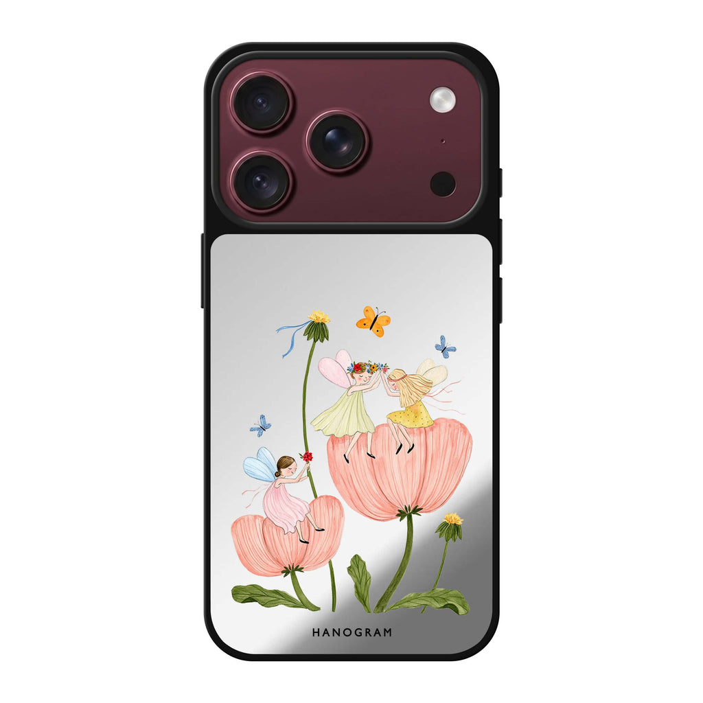Petal Pixie Picnic iPhone 18 Pro Max Mirror Case - design view 1