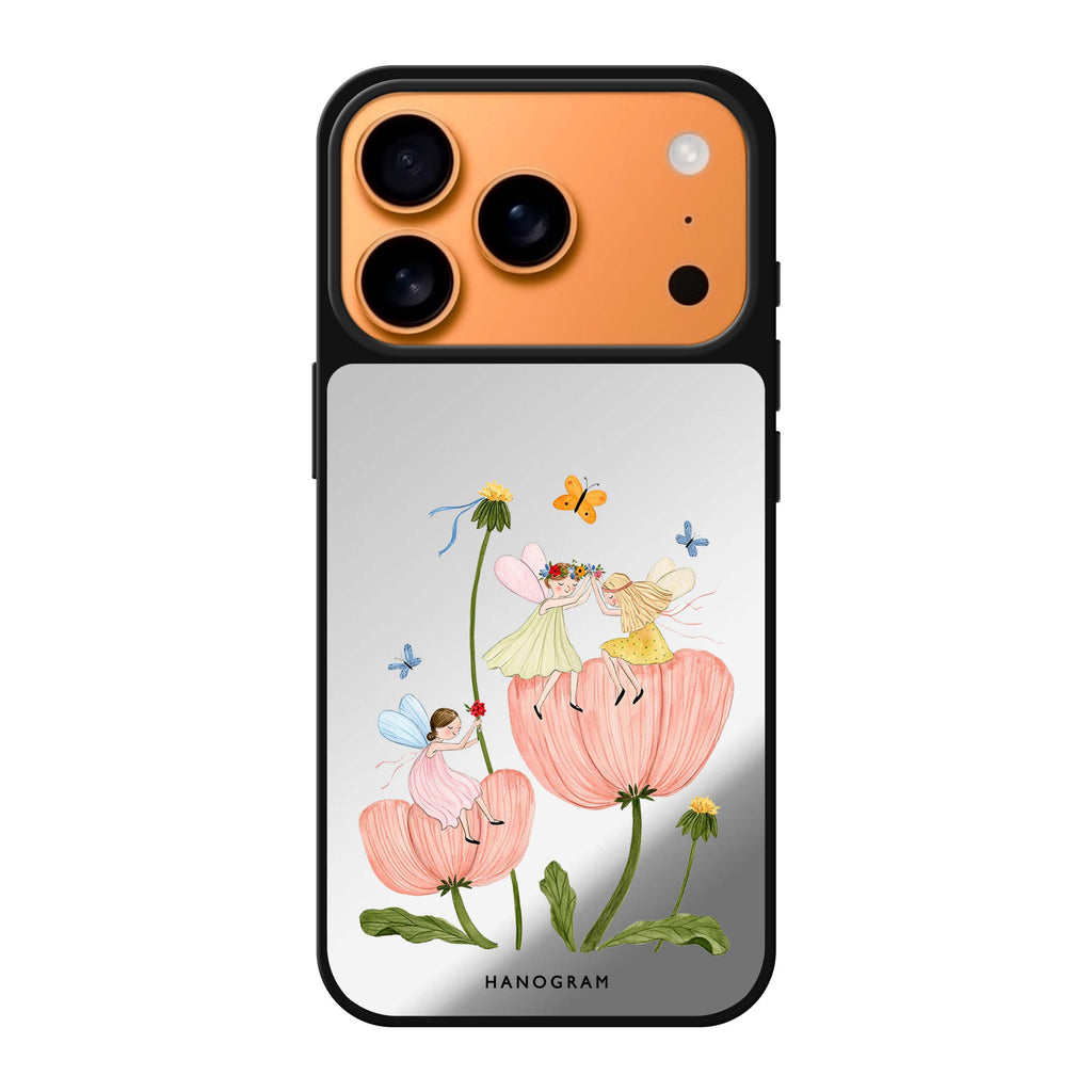 Petal Pixie Picnic iPhone 17 Pro Max Mirror Case - design view 1