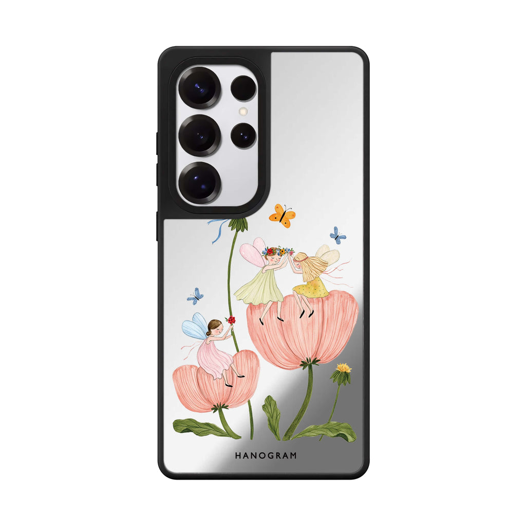Petal Pixie Picnic Samsung Galaxy Mirror Case - image 1