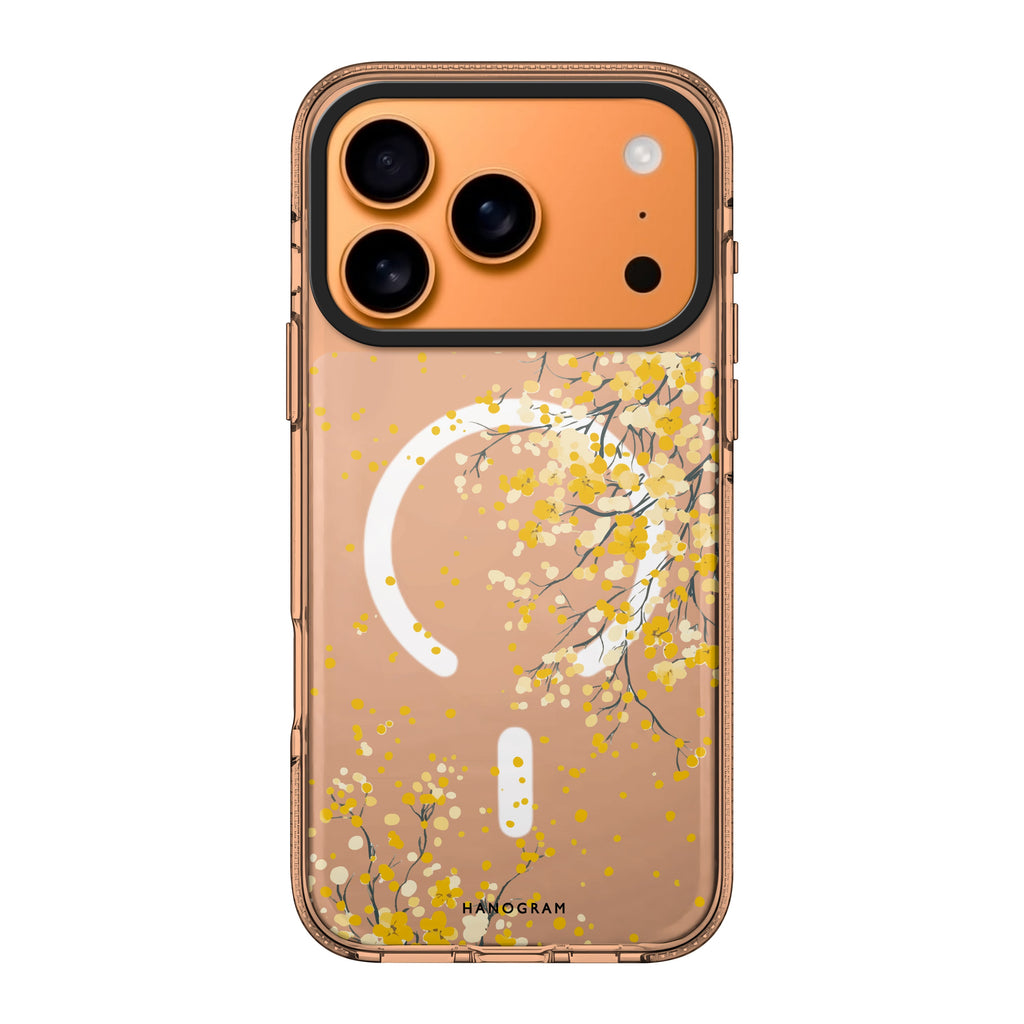 Butter Petals flower floral iPhone 17 Pro Max ultra clear case