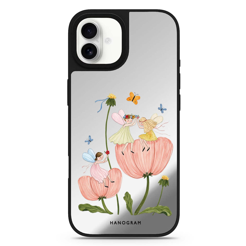 Petal Pixie Picnic iPhone 17 Mirror Case - View 1