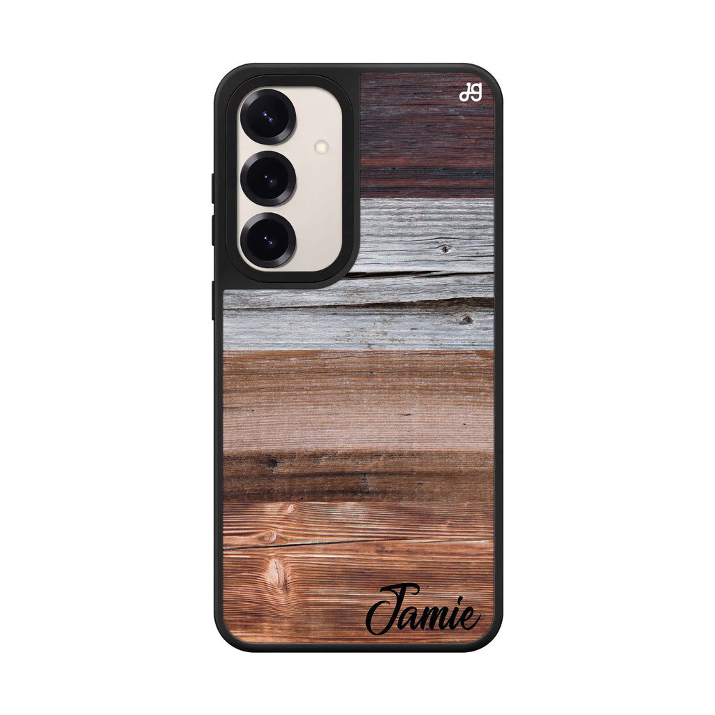 Wood Grain Varigegated Mirror Case