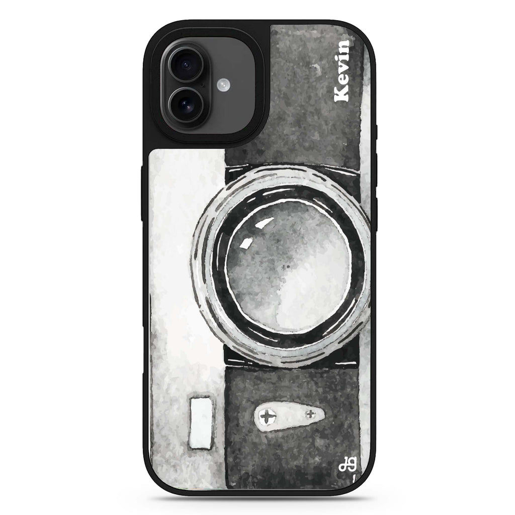 Fashion Camera personalized name iPhone 17 mirror case