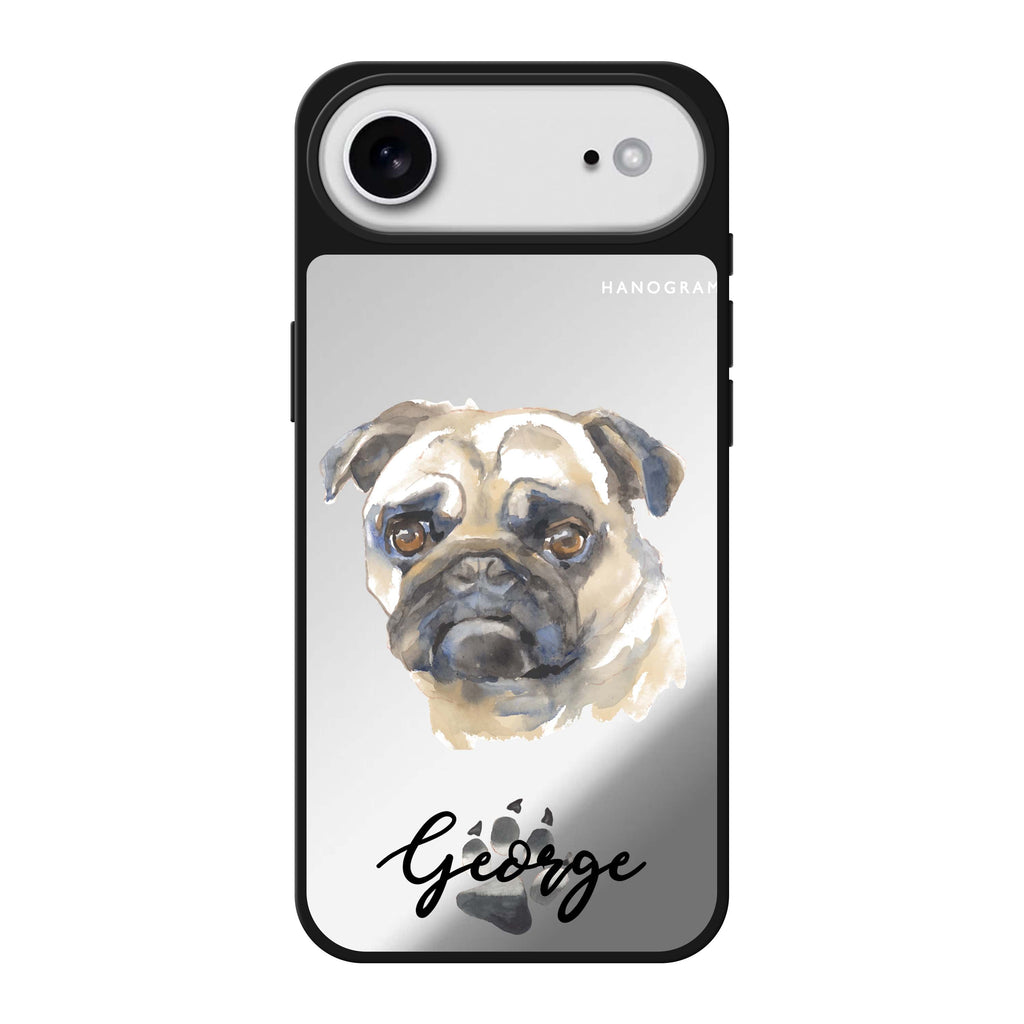 Pug 鏡面手機殼
