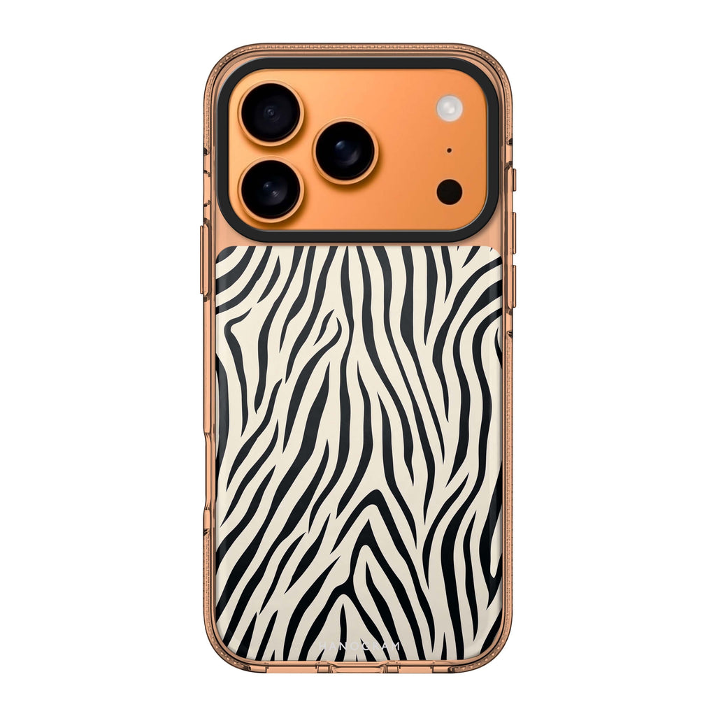 Savanna Ink Stripes iPhone 17 Pro Max Ultra Clear Case - Image 1