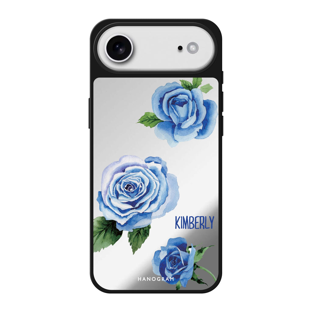 Blue Rose 鏡面手機殼