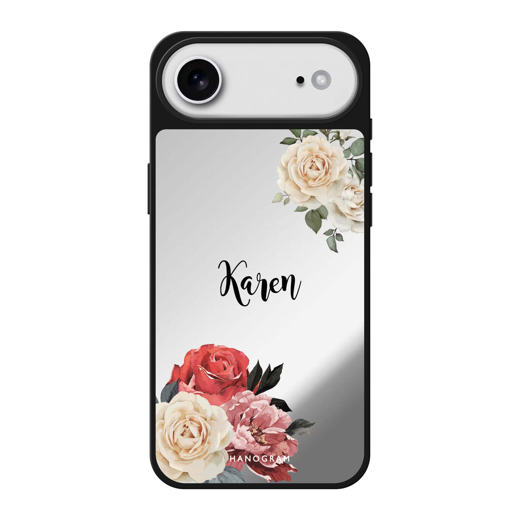Vintage Floral 鏡面手機殼