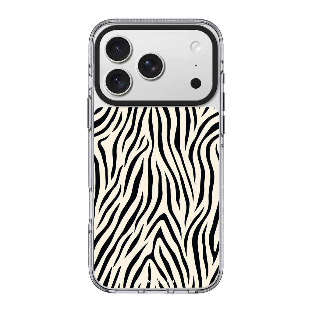 Savanna Ink Stripes iPhone 18 Pro Max Ultra Clear Case - Image 1