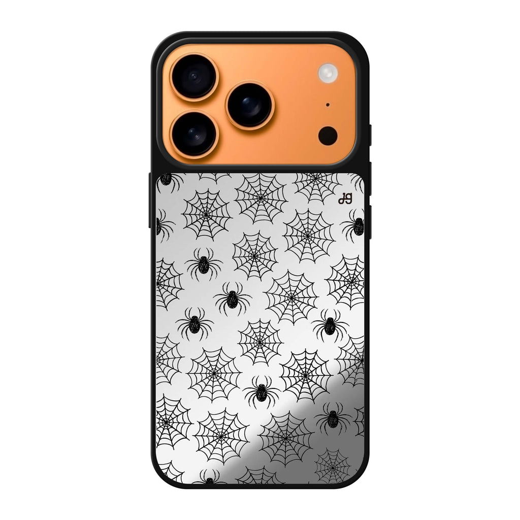 Cobweb Scatter iPhone 17 Pro Max Mirror Case - design view 1