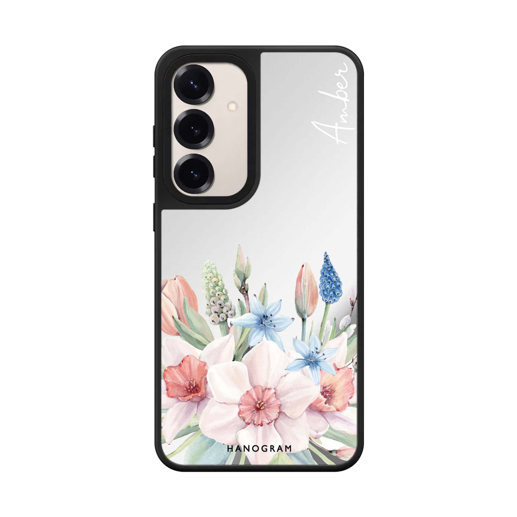 My Glamour Floral Mirror Case
