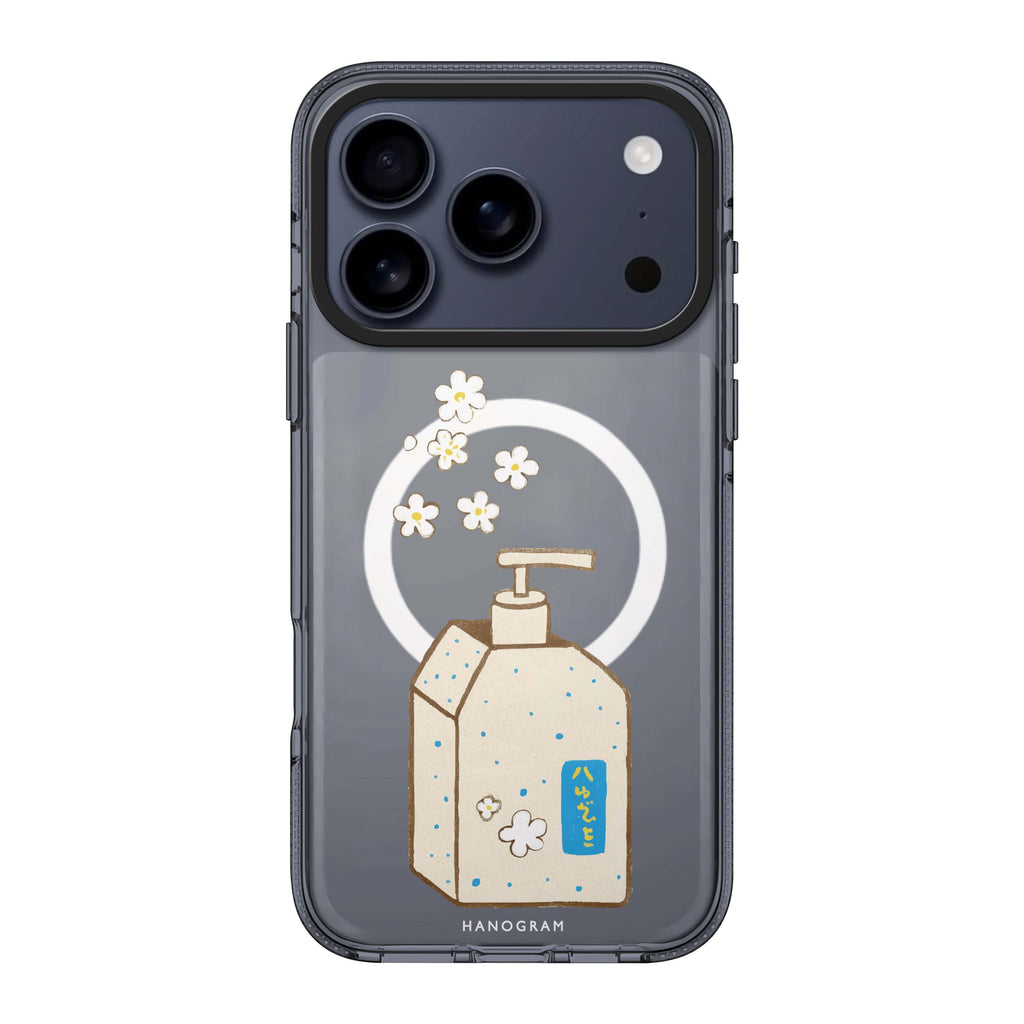 Flower Soap flower floral iPhone 17 Pro Max ultra clear case