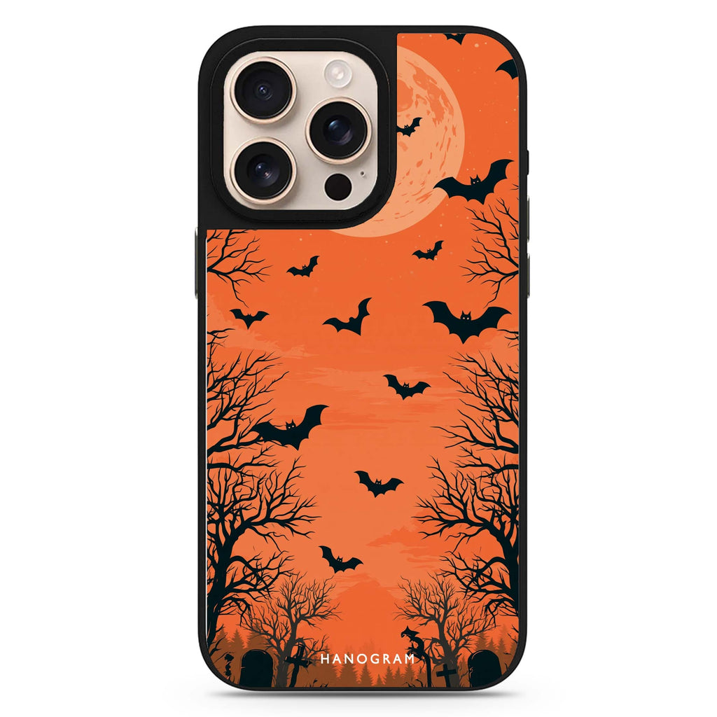 Amber Moon Cemetery iPhone Mirror Case – design view 1