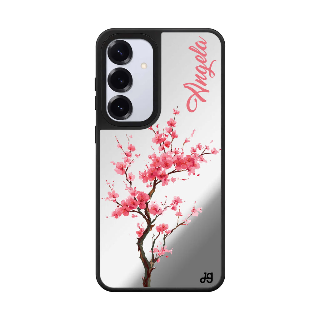Pink Sakura Mirror Case