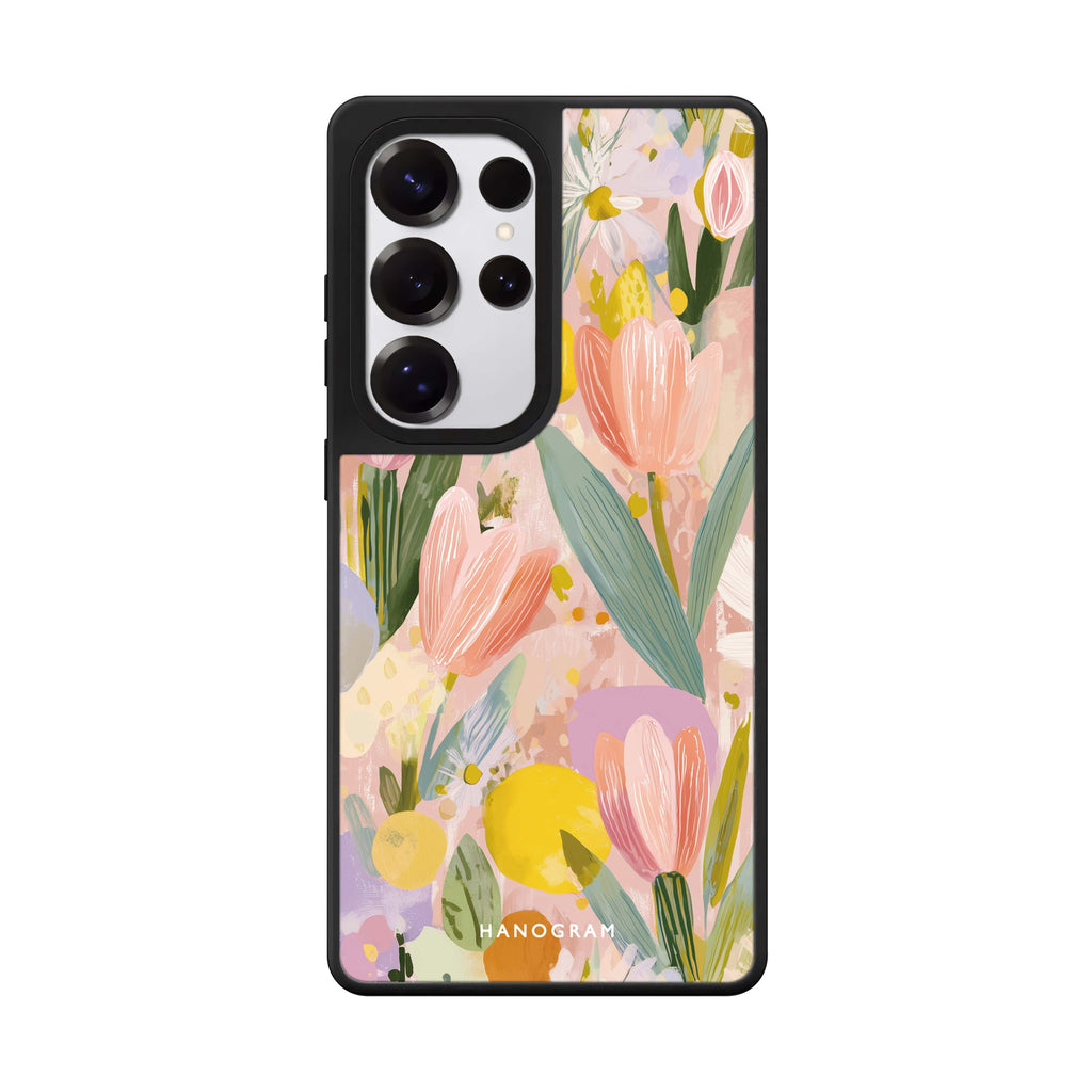Pastel Garden Mirror Case