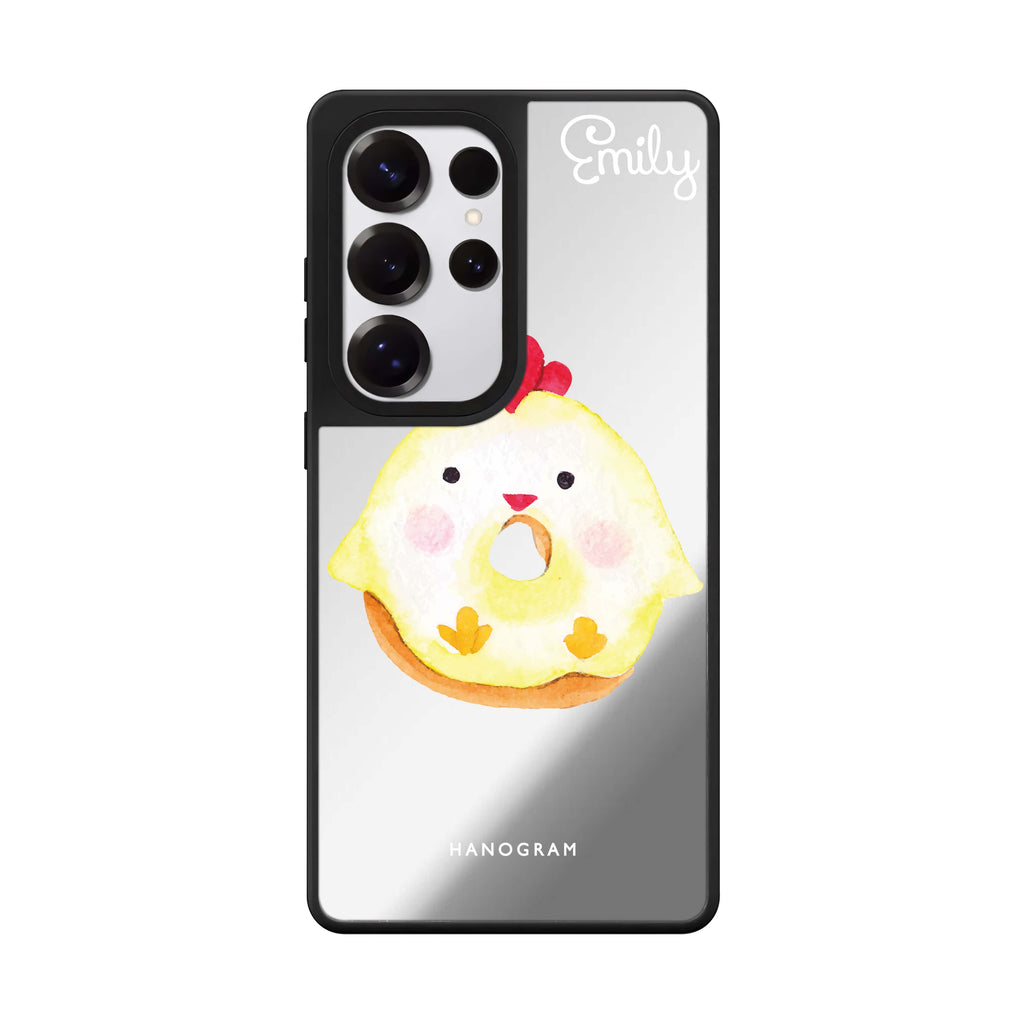 Sweet donut chick Mirror Case