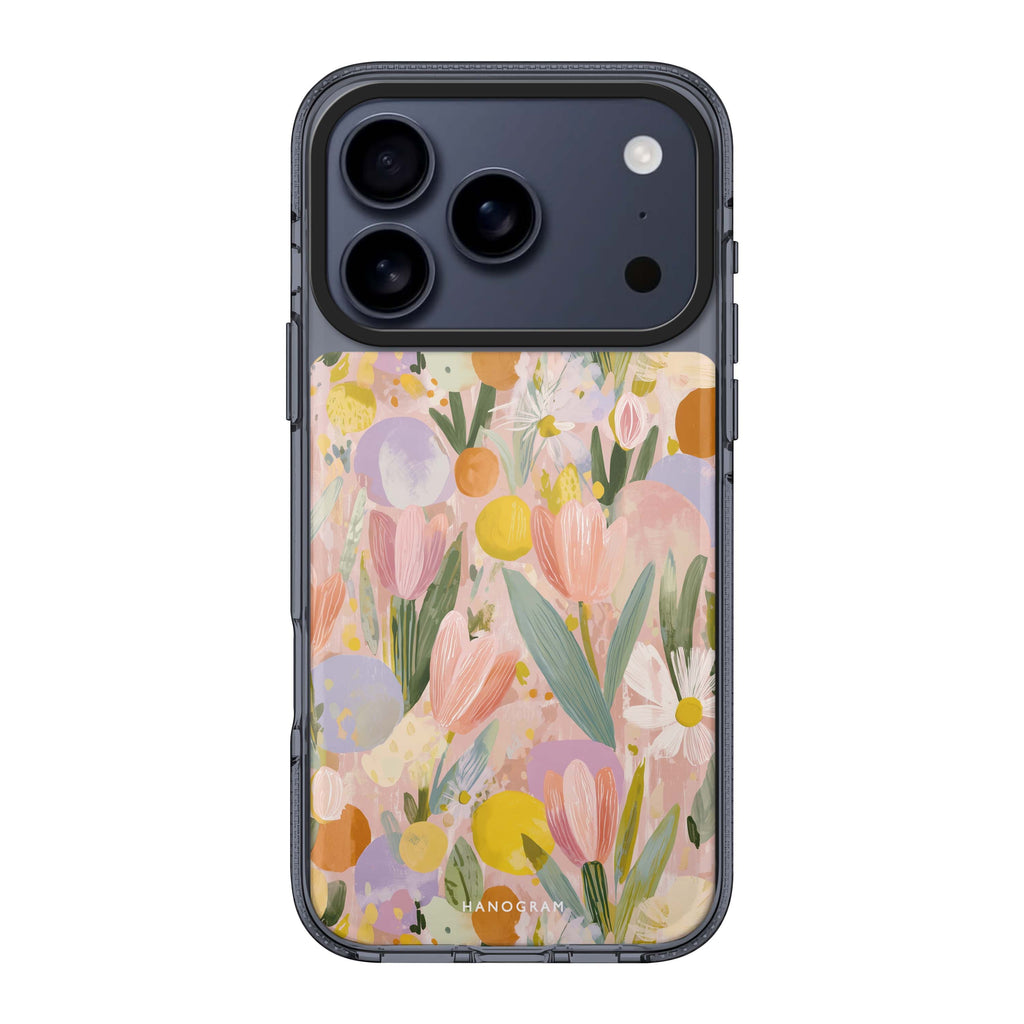 Pastel Garden floral nature pastel spring iPhone 17 Pro Max ultra clear case