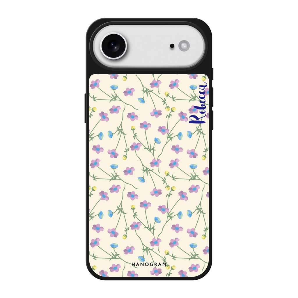 Girly floral 鏡面手機殼