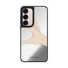 Custom name Right Hand Heart Samsung Galaxy mirror case front view