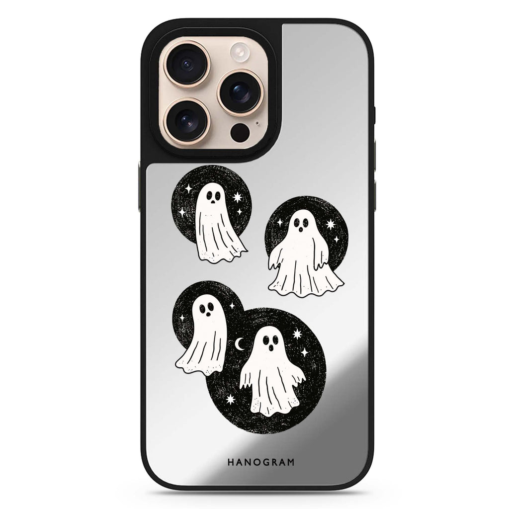 Ghost Moon Quartet MagSafe Compatible Mirror Case – design view 1