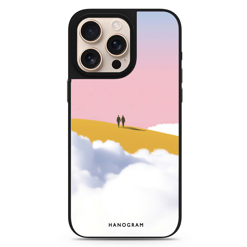 Dream Walk celestial design iPhone 16/15/14 Pro Max & Pro mirror case