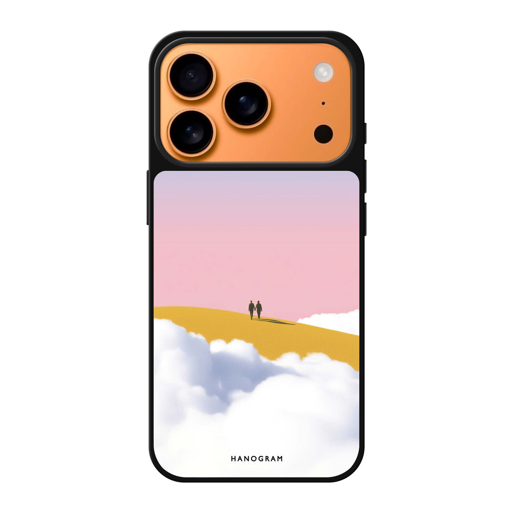 Dream Walk travel whimsical iPhone 17 Pro Max mirror case