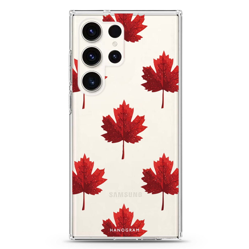 Maple Fall Samsung Galaxy Ultra Clear Case