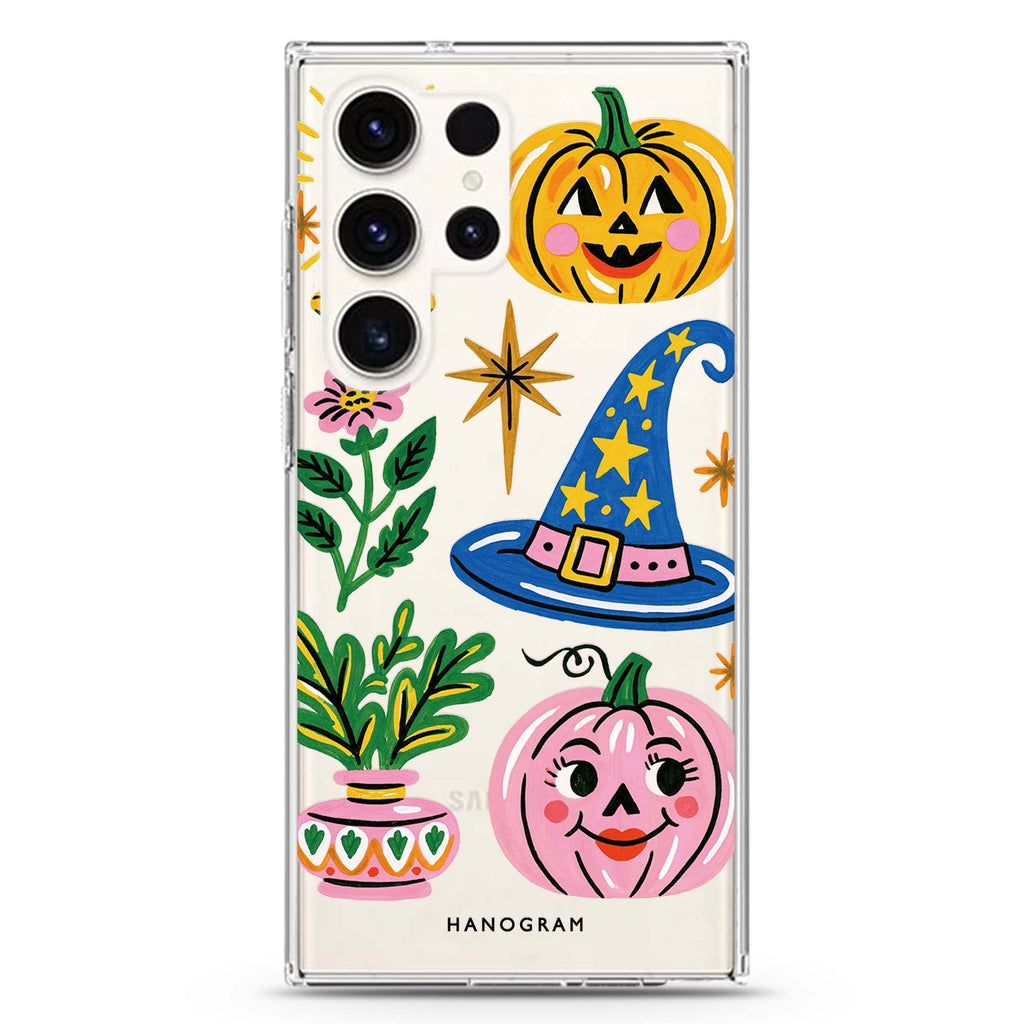 The Little Spell Kit Samsung Galaxy Ultra Clear Case — front view