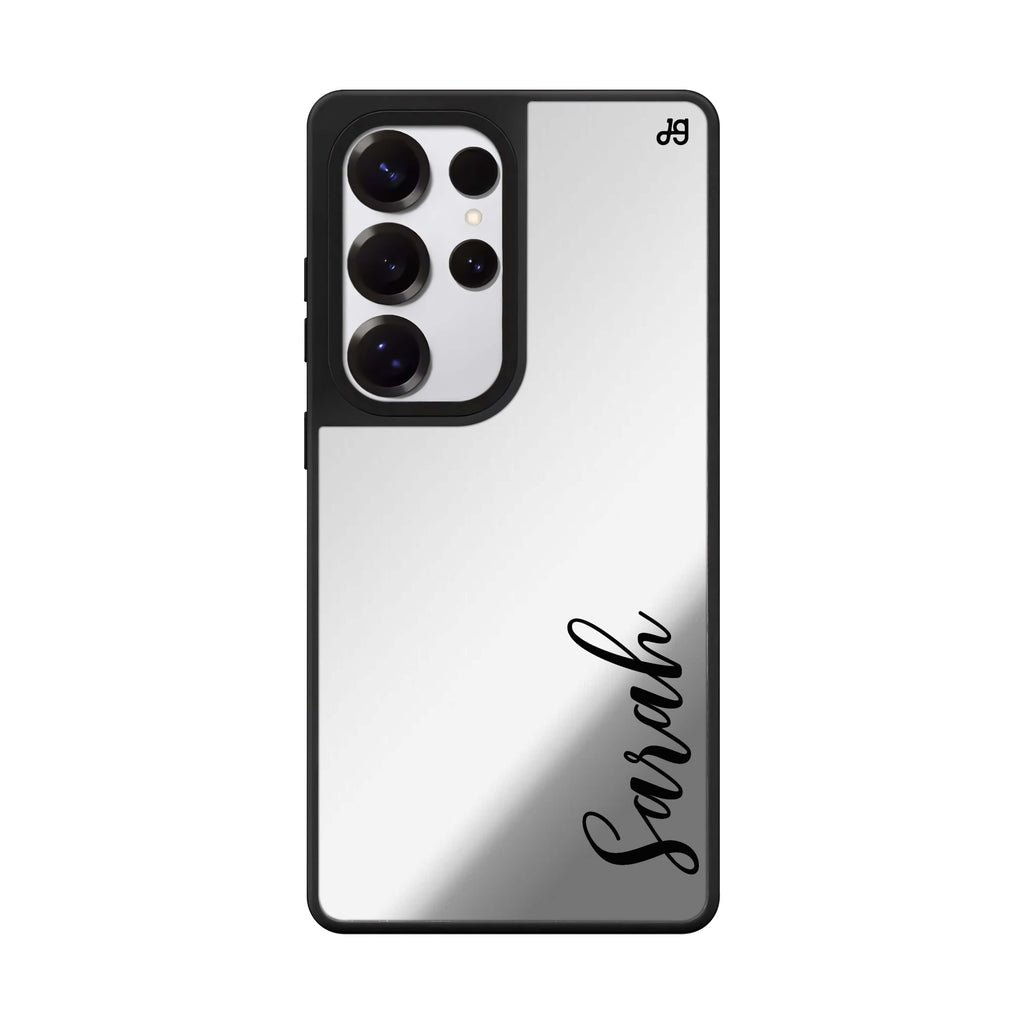 Custom Falling For You Samsung Galaxy S25 S24 S23 Ultra mirror case, front view