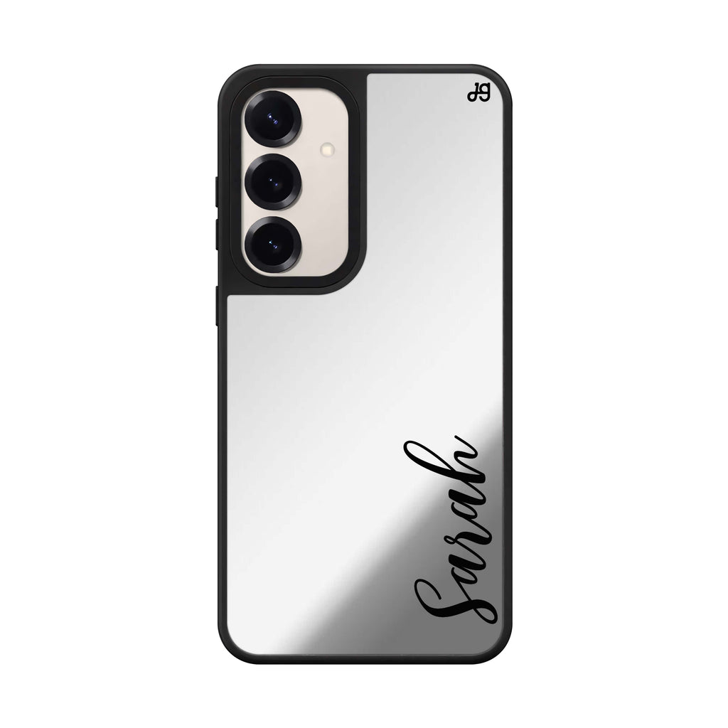 Custom name Falling for You Samsung Galaxy mirror case front view