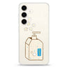 Flower Soap Samsung Galaxy Ultra Clear Case