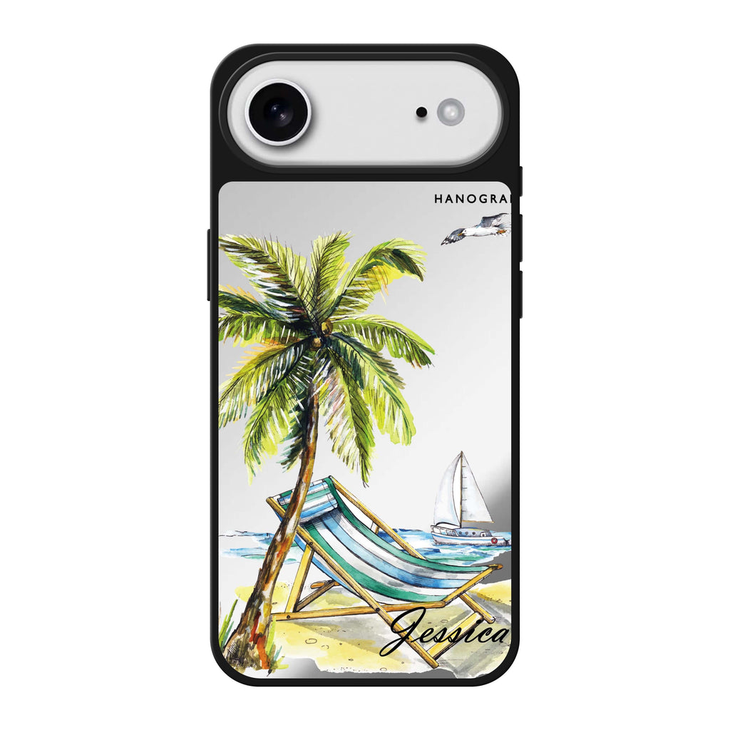 Summer on the beach 鏡面手機殼