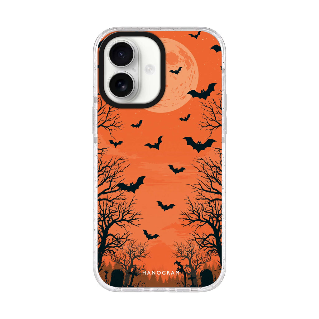 Amber Moon Cemetery iPhone 17 Ultra Clear Case - product image 1
