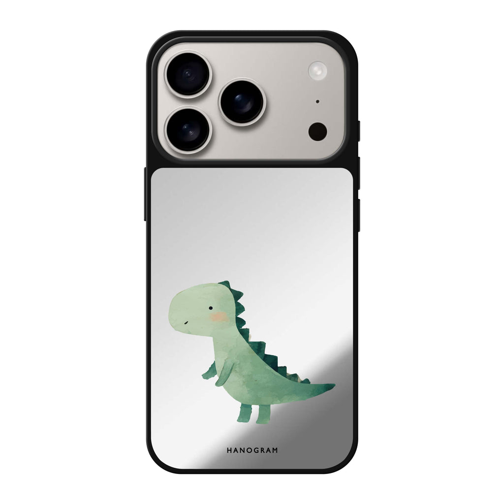 Little Dino dino animal cute iPhone 17 Pro Max mirror case