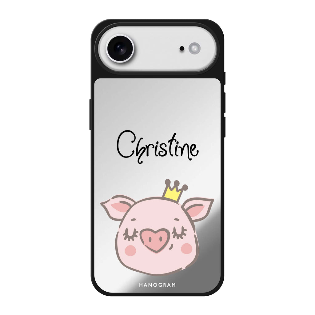 Piggy Queen 鏡面手機殼