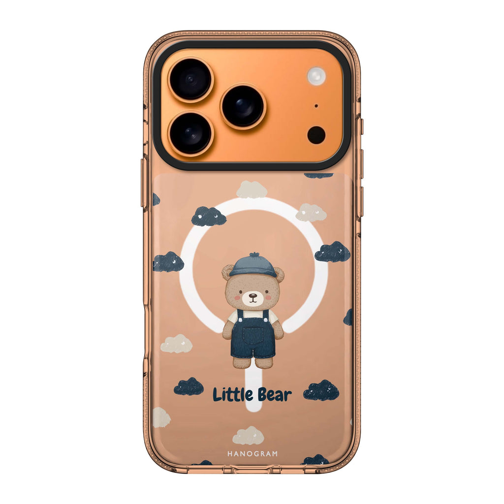 Cloud Bear bear cloud animal nature iPhone 17 Pro Max ultra clear case