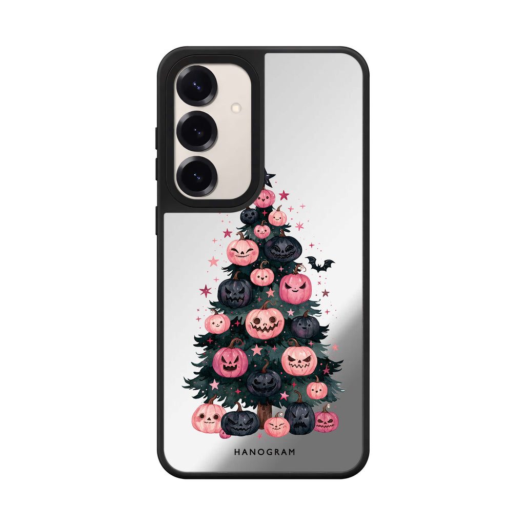 Pink Pumpkin Evergreen Samsung Galaxy Mirror Case - product image 1