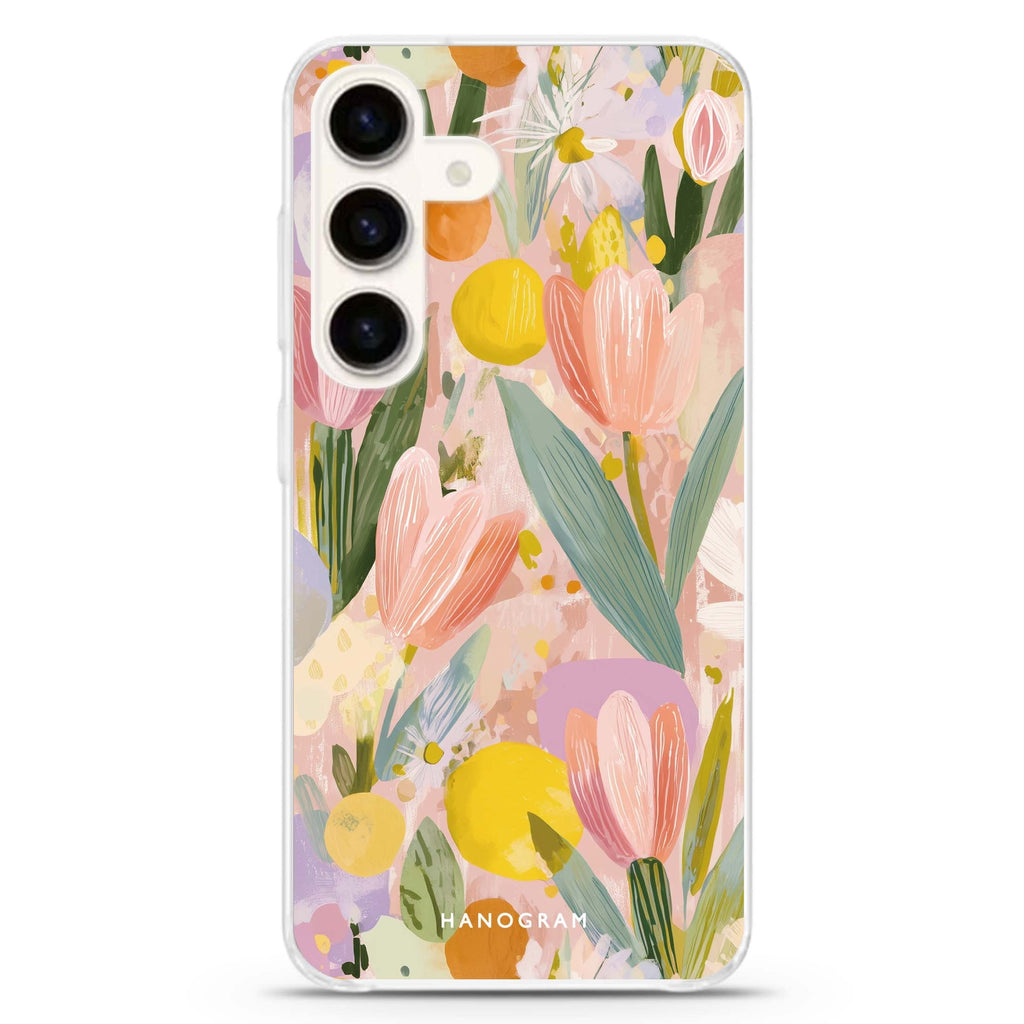 Pastel Garden Samsung Galaxy Ultra Clear Case