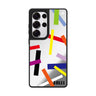Custom Abstract Art Samsung Galaxy S25 S24 S23 Ultra mirror case, front view