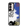 Custom name Trendy Abstract I Samsung Galaxy mirror case front view