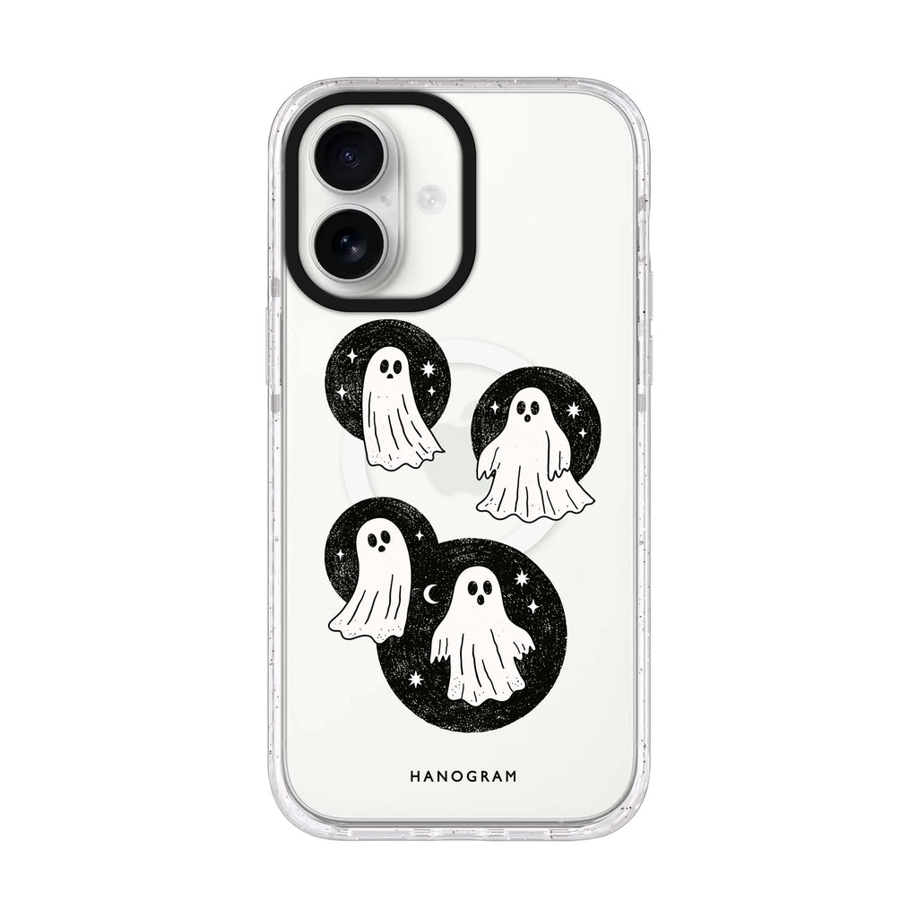 Ghost Moon Quartet iPhone 17 Ultra Clear Case - product image 1