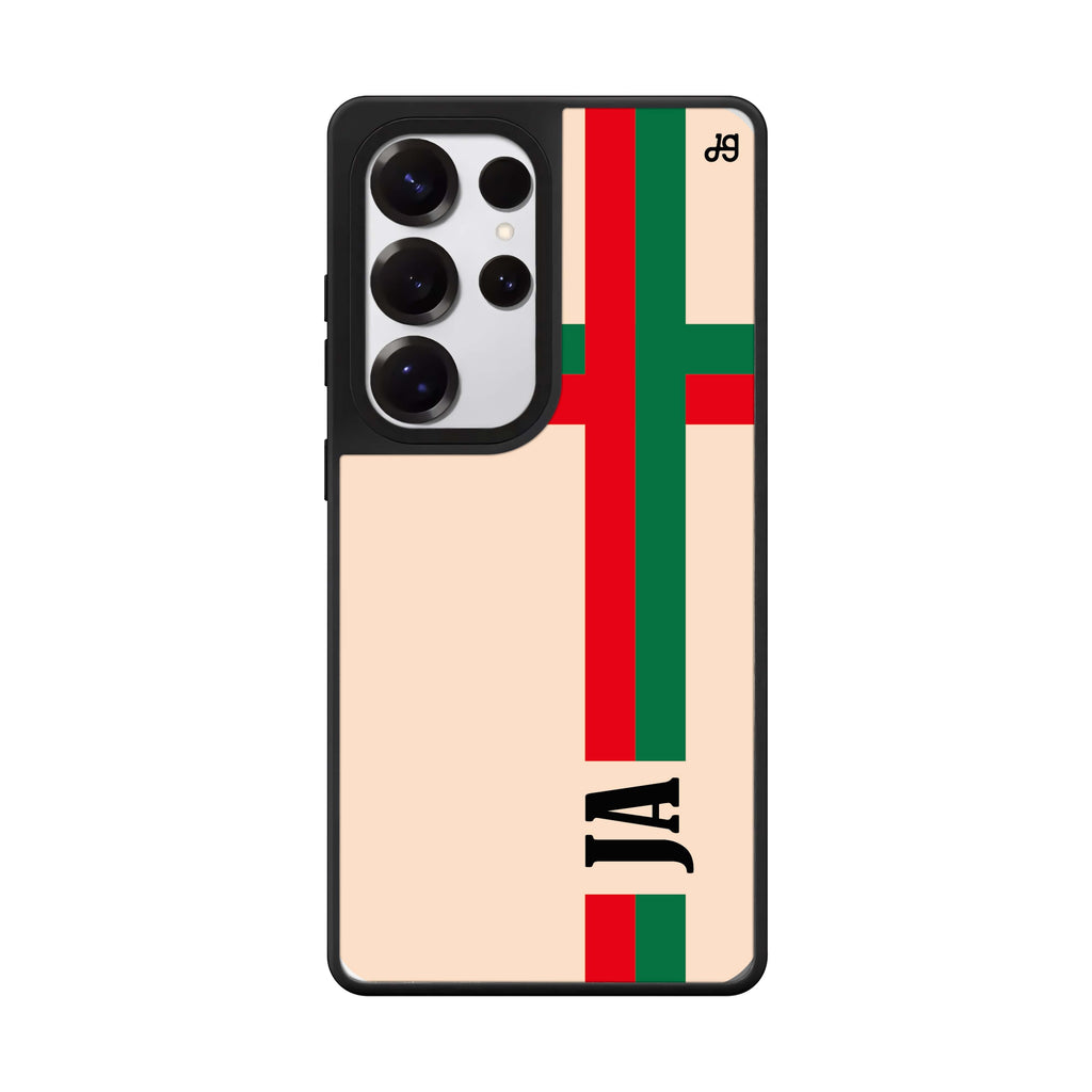 Matching Stripes Mirror Case