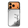 Personalized Script personalized name typography iPhone 17 Pro Max mirror case